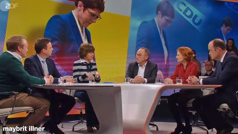 Maybrit Illner diskutierte über den machtkampf in der CDU.