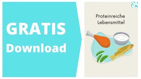 Preview: PDF-Liste mit proteinreichen Lebensmitteln