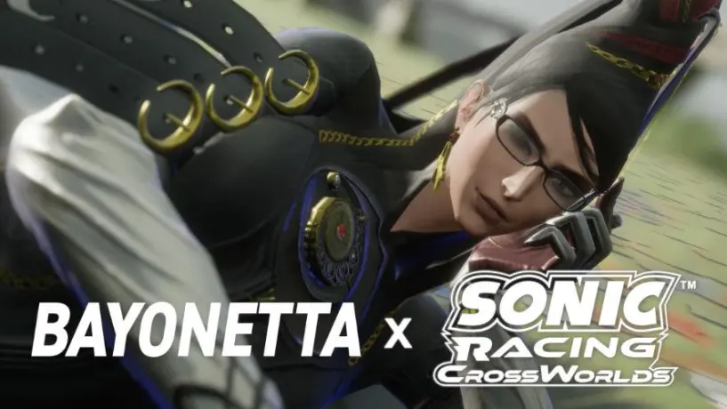 Sonic Racing CrossWorlds Bayonetta